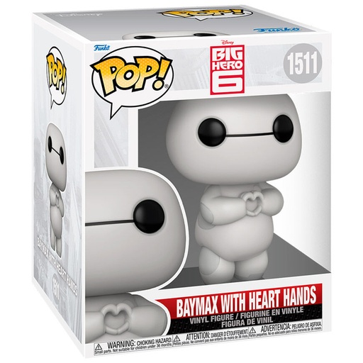 [889698802116] Figura POP Super Disney Baymax with Heart Hands