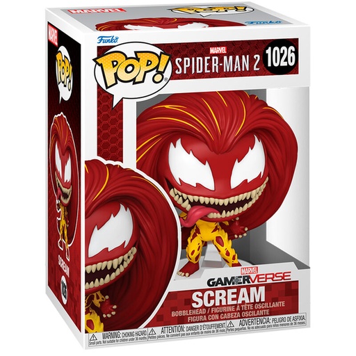 [889698803298] Figura POP Marvel Spider-Man 2 Scream