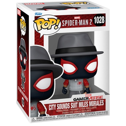 [889698803304] Figura POP Marvel Spider-Man 2 City Sounds Suit Miles Morales