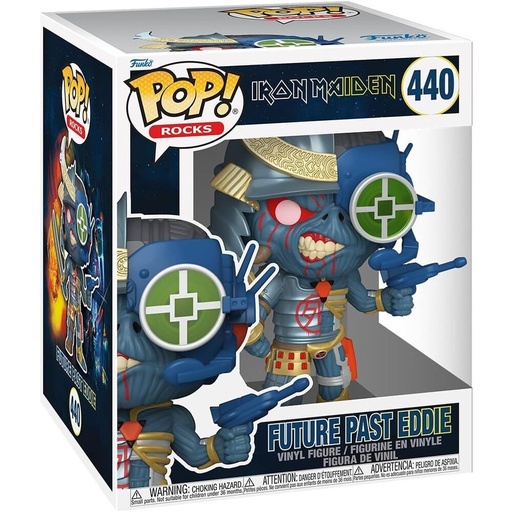 [889698804899] Figura POP Super Iron Maiden Future Past Eddie