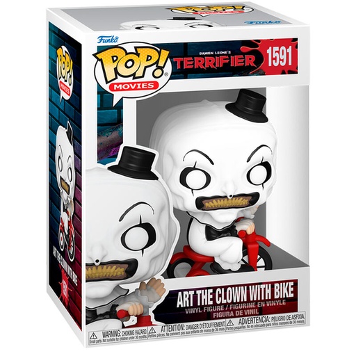 [889698807067] Figura POP Terrifier Art the Clown with Bike