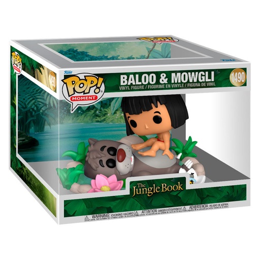 [889698807890] Figura POP Moment Disney El Libro de la Selva Baloo & Mowgli