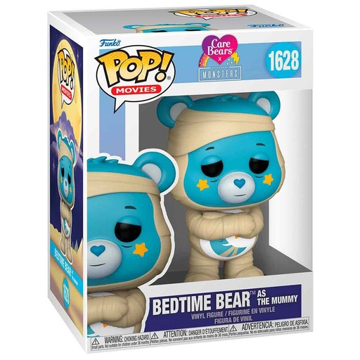 [889698815383] Figura POP Care Bears Universal Monsters Bedtime Bear as the Mummy