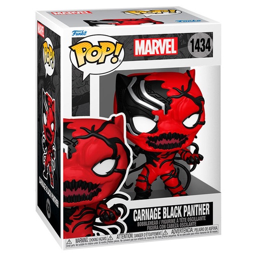 [889698826433] Figura POP Marvel Carnage Black Panther