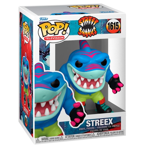 [889698826600] Figura POP Street Sharks Streex