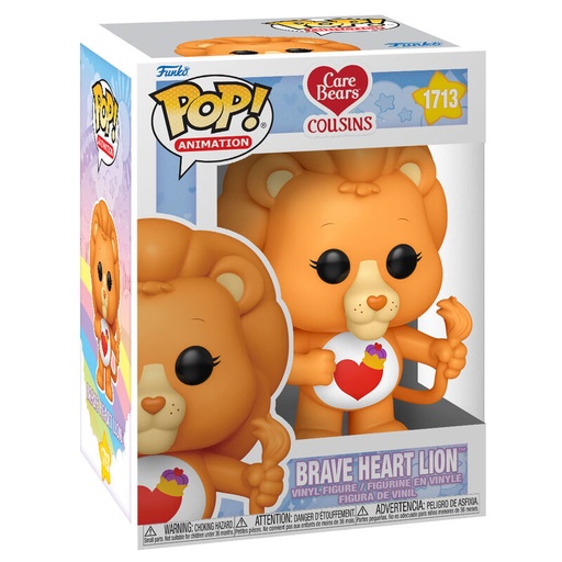 [889698826648] Figura POP Care Bears Cousins Brave Heart Lion