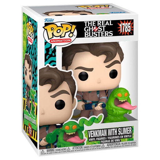 [889698834766] Figura POP Los Autenticos Cazafantasmas Venkman with Slimer