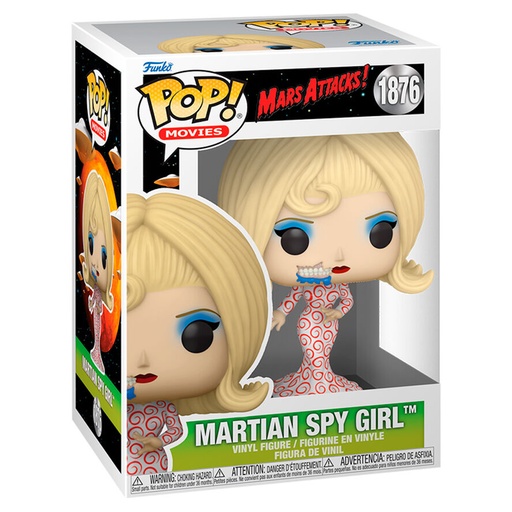 [889698835671] Figura POP Mars Attacks Martian Spy Girl