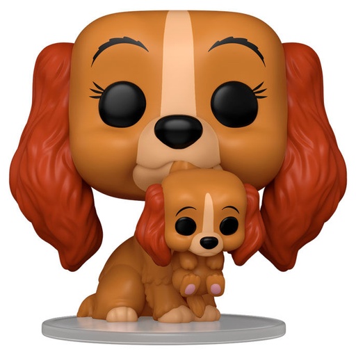[889698835688] Figura POP Disney La Dama y el Vagabundo Lady with Puppy