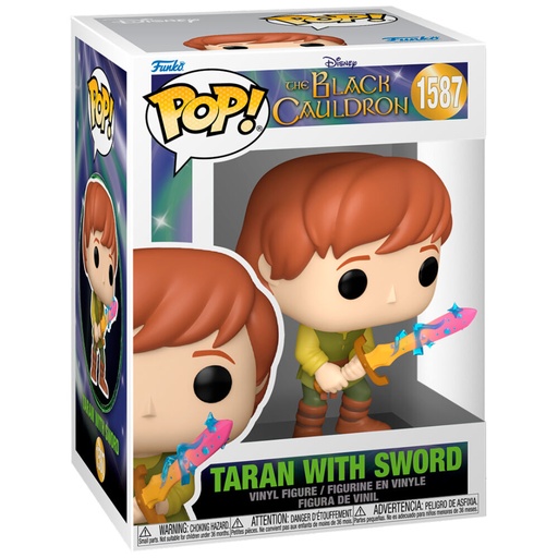 [889698835978] Figura POP Disney El Caldero Negro Taran With Sword