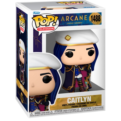 [889698836982] Figura POP League of Legends POP Arcane Caitlyn