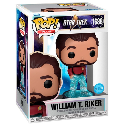 [889698837736] Figura POP Plus Star Trek William T. Riker