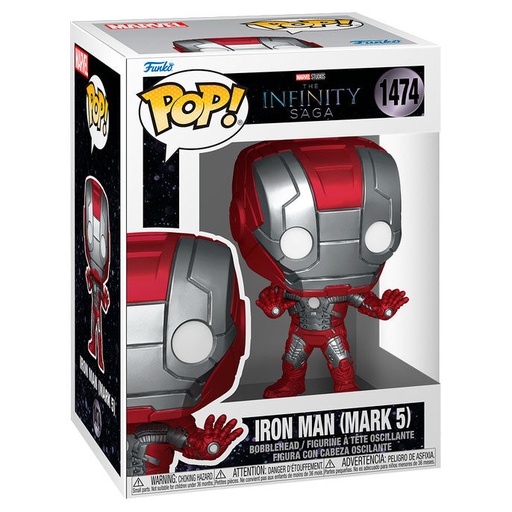 [889698837897] Figura POP Marvel Infinity Saga Iron Man Mark 5