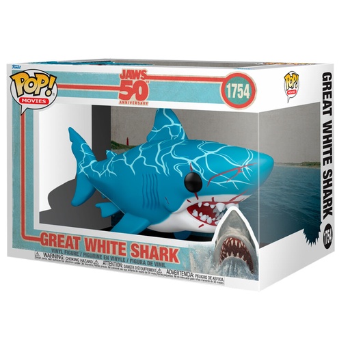 [889698839730] Figura POP Super Jaws Great White Shark