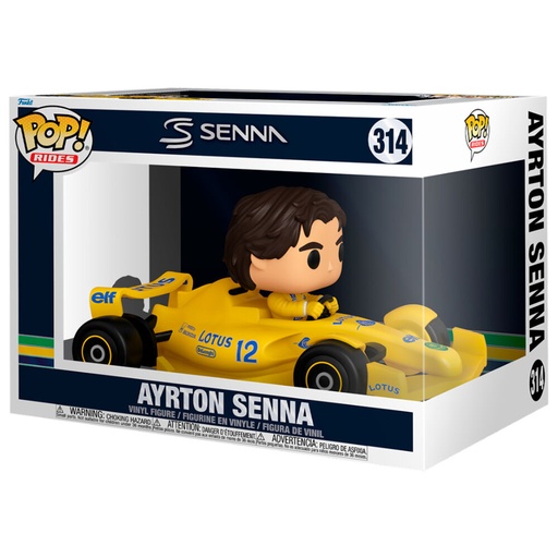 [889698861816] Figura POP Rides Super Deluxe Lotus Ayrton Senna
