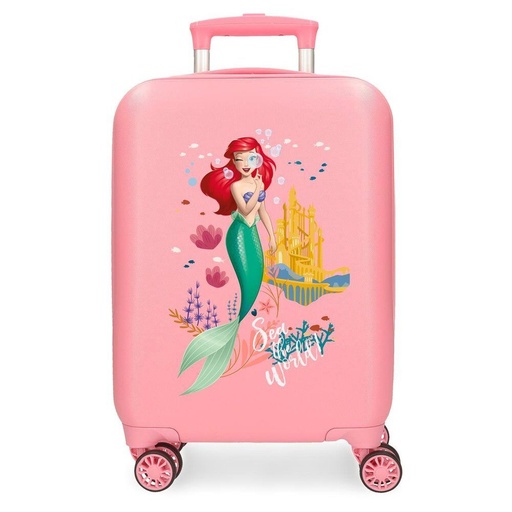 [8435692775394] Maleta trolley ABS La Sirenita Disney 50cm