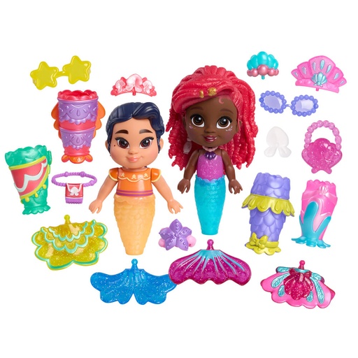 [886144399220] Muñeca Ariel + Lucia Ariel Disney 19cm