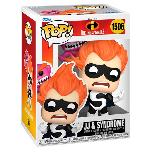 [889698809481] Figura POP The Incredibles JJ & Syndrome
