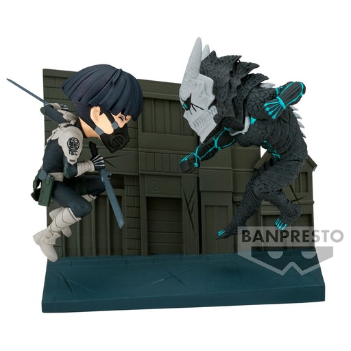 [4983164897104] Figura Soshiro Hoshina VS Kaiju N 8 Log Stories Kaiju No. 8 8cm