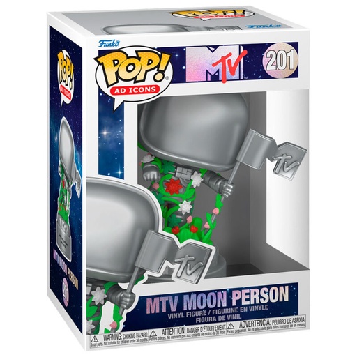 [889698725637] Figura POP MTV 40th Anniversary MTV Moon Person
