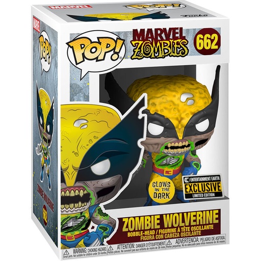 [889698366489] Figura POP Marvel Zombies Zombie Wolverine Exclusive