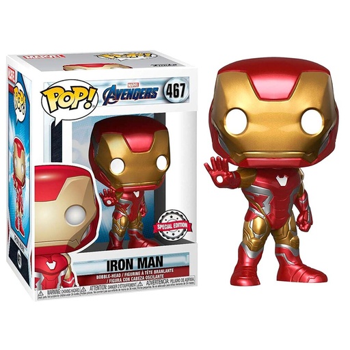 [889698366748] Figura POP Marvel Avengers Endgame Iron Man Exclusive