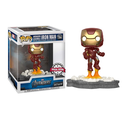 [889698456104] Figura POP Marvel Avengers Iron Man Assemble Exclusive