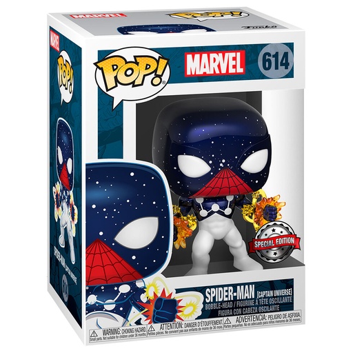 [889698470643] Figura POP Marvel Spider-Man Captain Universe Exclusive