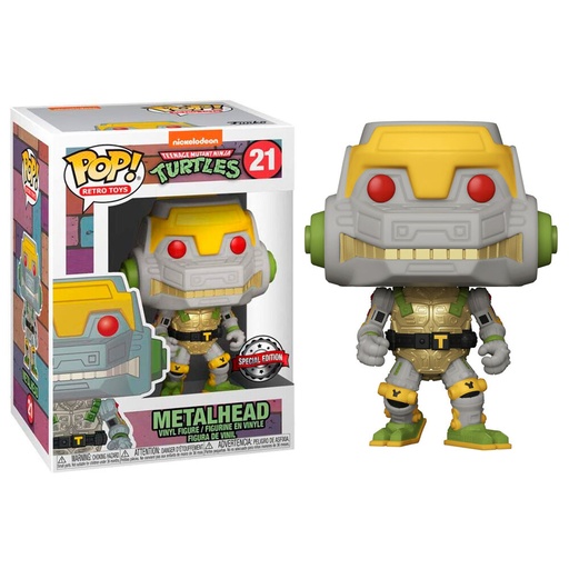 [889698522458] Figura POP Teenage Mutant Ninja Turtles Metalhead Exclusive