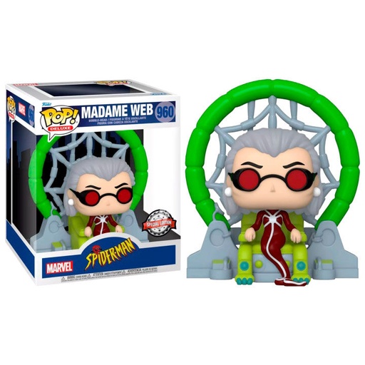 [889698588690] Figura POP Marvel Spiderman Madame Web Exclusive