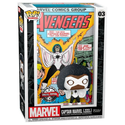 [889698606639] Figura POP Marvel Captain Marvel Exclusive