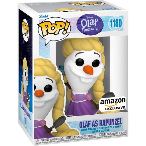 [889698618250] Figura POP Disney Olaf Present Olaf as Rapunzel Exclusive