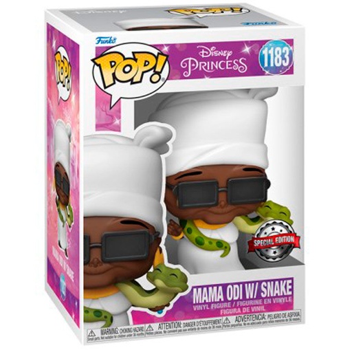 [889698623384] Figura POP Disney Tiana y el Sapo Mama Odi Snake Exclusive