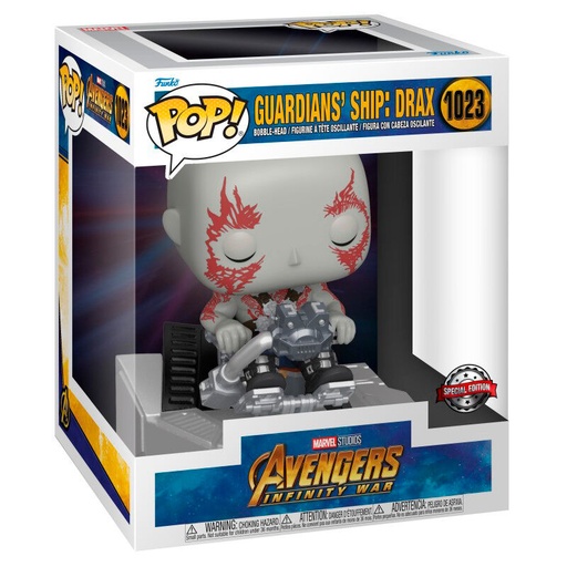 [889698632096] Figura POP Deluxe Marvel Guardianes de la Galaxia Guardians Ship Drax Exclusive