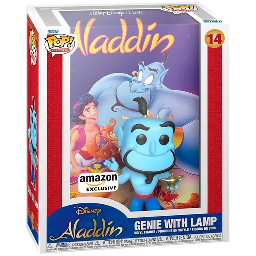 [889698632737] Figura POP Cover VHS Disney Aladdin Exclusive