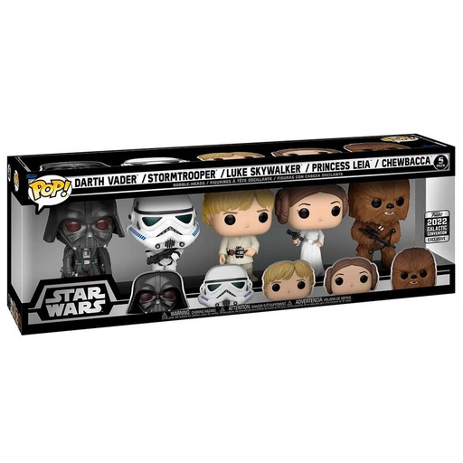 [889698641227] Blister 5 Figuras POP Star Wars Classics Exclusive