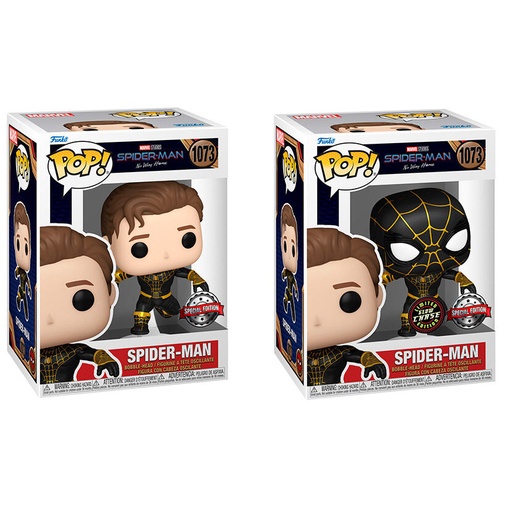 [889698650380 C6] Figura POP Marvel Spider-Man No Way Home Spider-Man Exclusive 