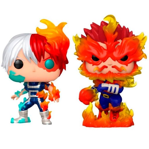 [889698649933] Blister 2 Figuras POP My Hero Academia Shoto Todoroki & Endeavor Exclusive