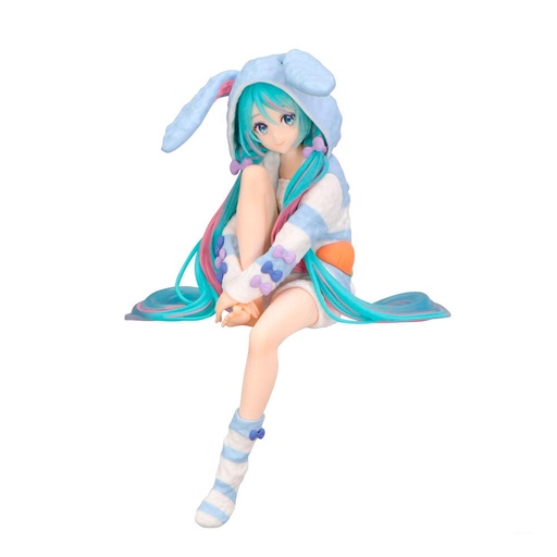 [4571623501626] Figura Noodle Stopper Hatsune Miku Rabbit Ear Hood Pajama Hatsune Miku 14cm