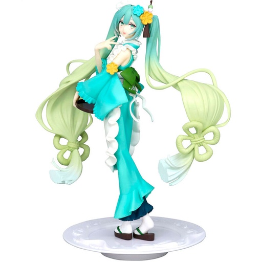 [4582655076440] Figura Hatsune Miku Matcha Green Tea Parfait Mint Hatsune Miku 21cm