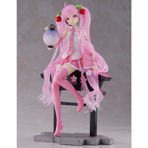[840342402175] Figura Sakura Miku AMP+ Prize Sakura Lantern Ver. Hatsune Miku 18cm