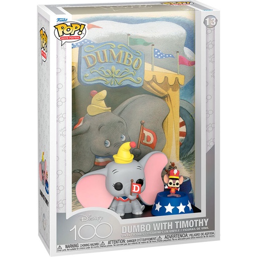 [889698675215] Figura POP Movie Poster Disney 100th Anniversary Dumbo