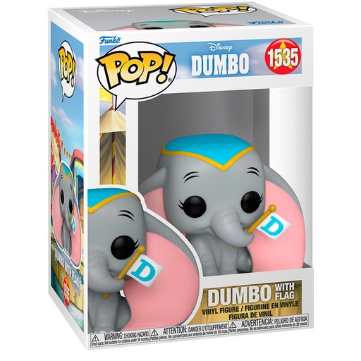 [889698802079] Figura POP Disney Dumbo - Dumbo with Flag