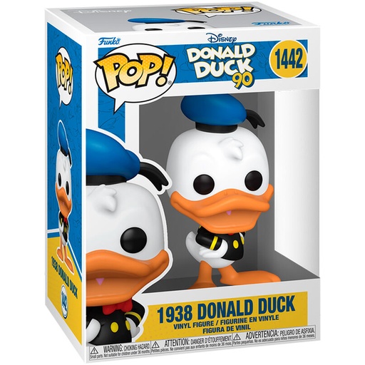 [889698757225] Figura POP Disney 90th Anniversary Pato Donald 1938