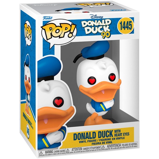 [889698757256] Figura POP Disney 90th Anniversary Donald Duck with heart eyes