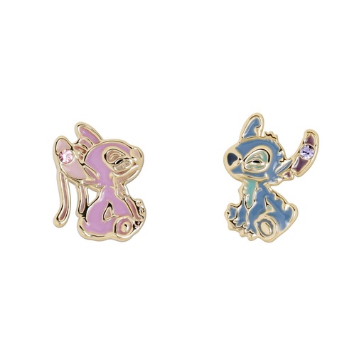 [198660023474] Pendientes Stitch &#38; Angel Disney