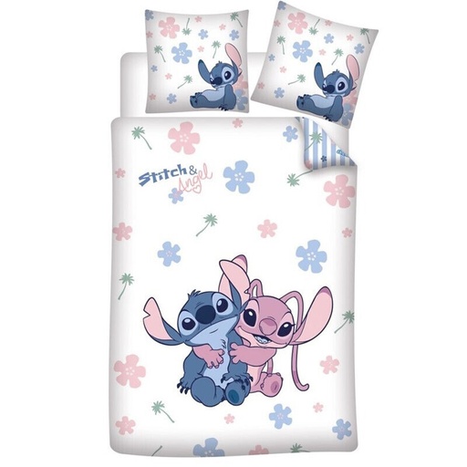 [5407010076493] Funda nordica Stitch Disney cama 90cm policotton