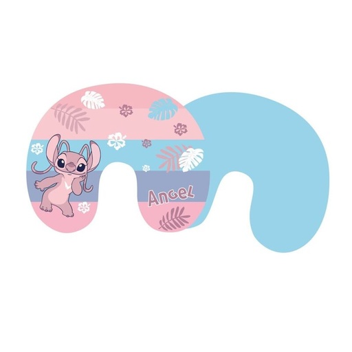 [5407010079043] Cojin viaje Angel Stitch Disney