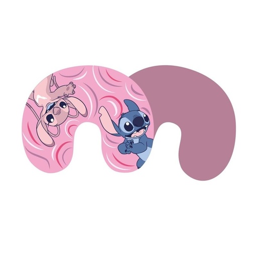 [5407010079067] Cojin viaje Angel &#38; Stitch Disney