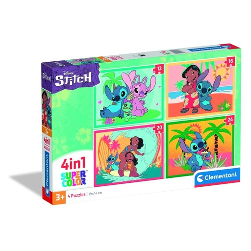 [8005125217458] Puzzle Stitch Disney 12+16+20+24pzs